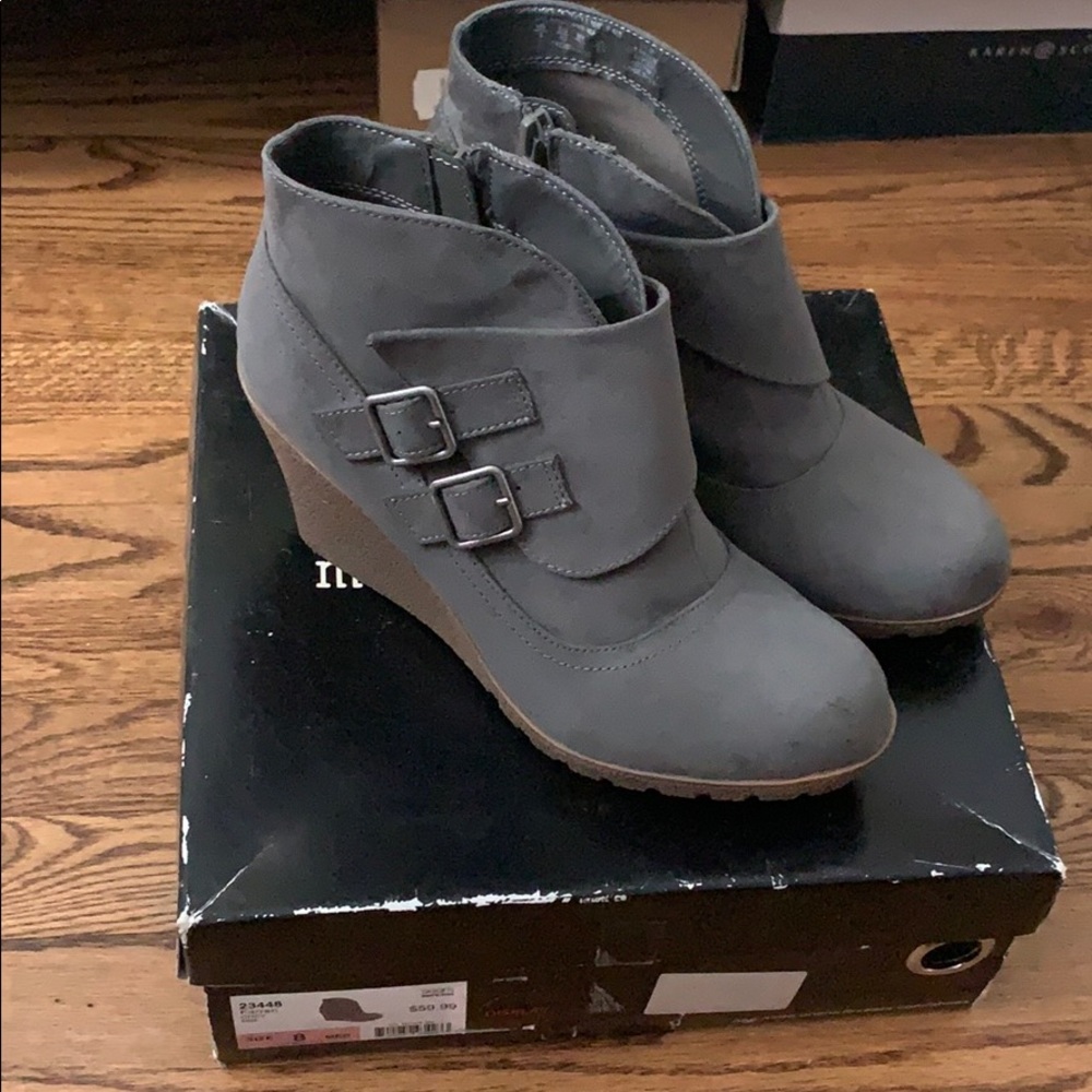 Greg wedged boots